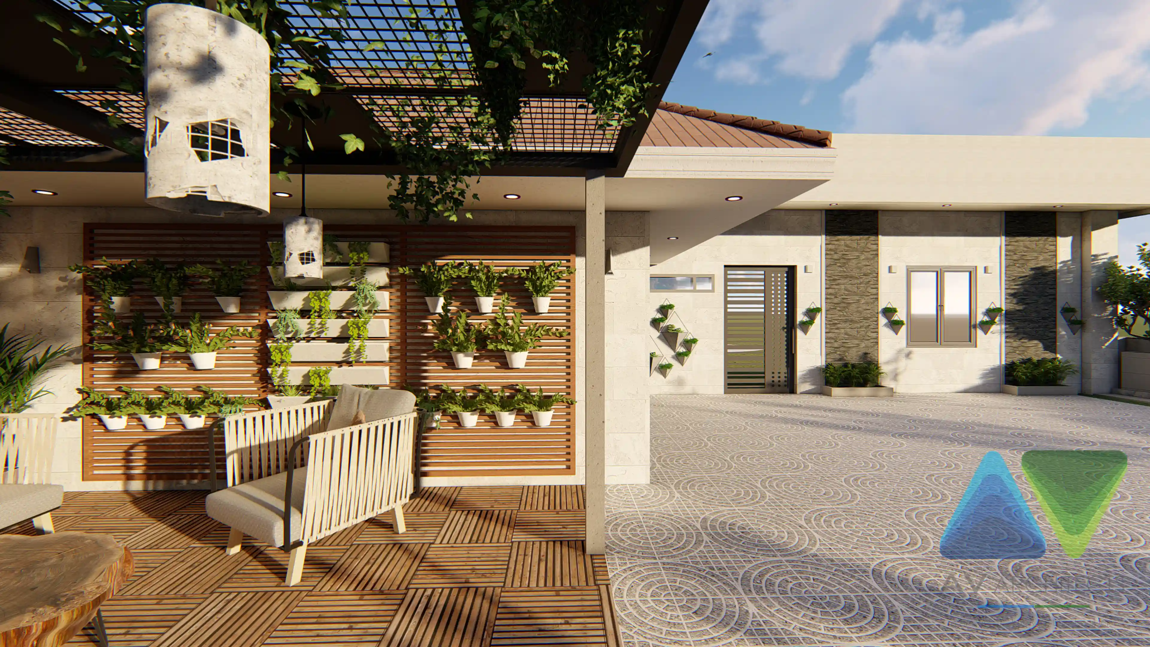 Tapasya Geonka Landscaping Projecte